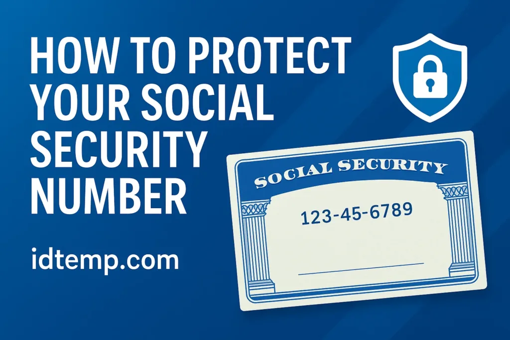 How to Protect Your Social Security Number