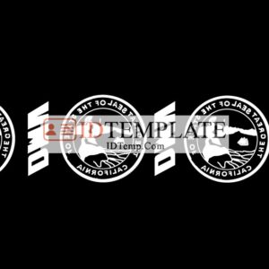 California DL hologram