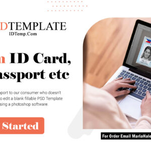 order custom driver license passport id card dl bank statement bill